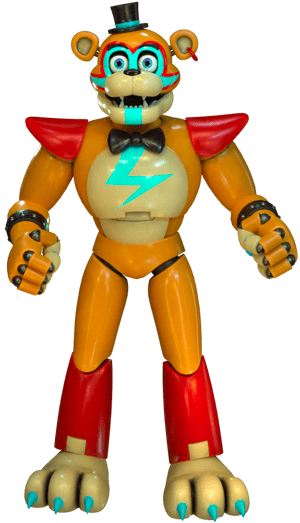 This is the Avatar Image for the Glamrock Freddy (Security Breach) AI Voice and Text to Speech Generator